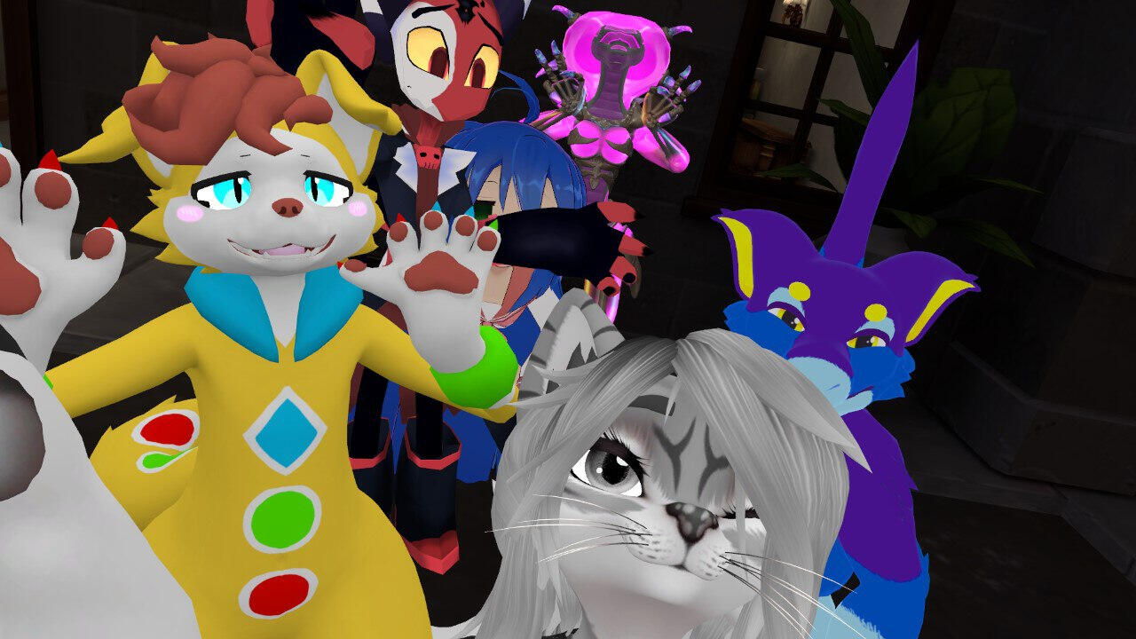 VR Chat game night. VR Chat game night.